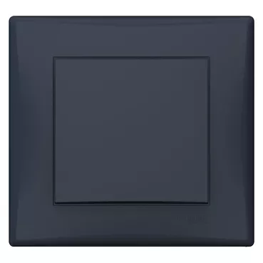 SEDNA váltókapcsoló, komplett kerettel, grafit színű, 10A