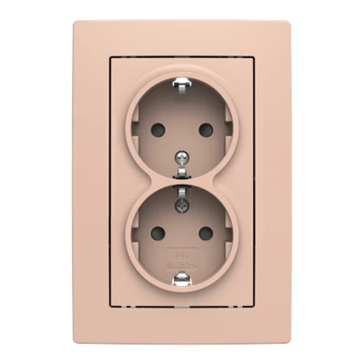 ZONI Dupla dugalj földelt púder