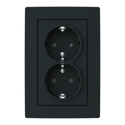 ZONI Dupladugalj földelt gyv.matt/f