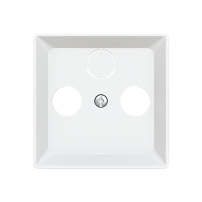 ZONI TV-R-Sat fedlap fehér matt