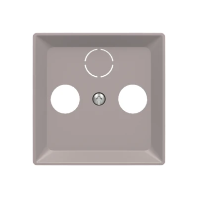 ZONI TV-R-Sat fedlap bézs