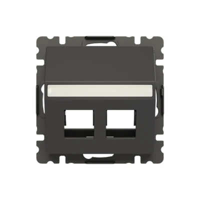 ZONI TV-R fedlap fekete matt