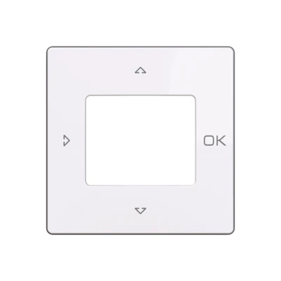 ZONI Fedlap termosztáthoz fehér