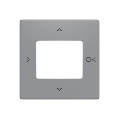 ZONI Fedlap termosztáthoz szürke