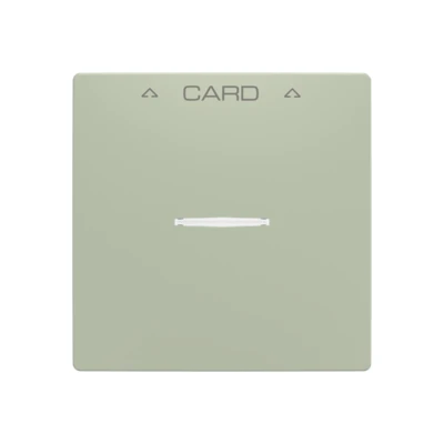 ZONI Kártyakapcsoló fedlap olíva