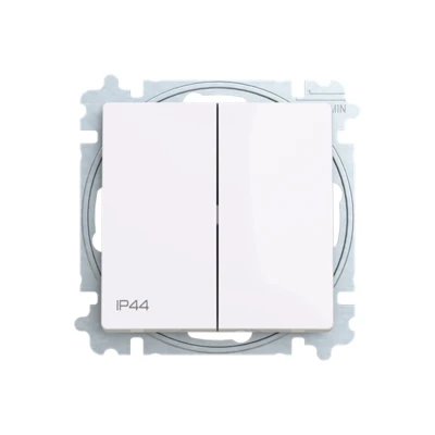 ZONI 105 betét+bill. IP44 fehér