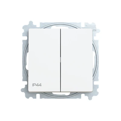 ZONI 105 betét+bill. IP44 fehérmatt