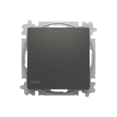 ZONI 107 betét+bill. IP44 fek matt