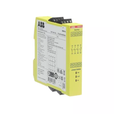 BIZTONSÁGI RELÉ +24V/DC IP20 3NO+1NC, BSR10