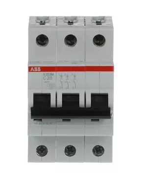 KISMEGSZAKÍTÓ 3P C 20A 10KA S203M-C20