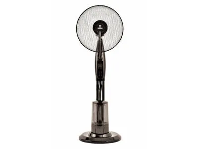 Ventilátor álló párásítóval* 75W fekete víztartályos 3,2l