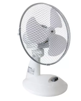 Ventilátor asztali 23cm 2fokozat* fehér