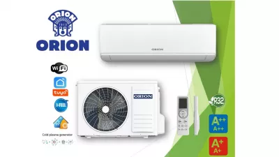 KLÍMA ORION PURELINE 9000BTU 2,5kW@ PURELINE 9000BTU+WIFI INVERTERES KLÍ