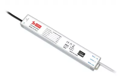 LED tápegység150W 12VDC 12,5A 100-240V IP67 aluminium ház