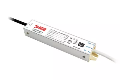 LED tápegység 30W 12VDC 2,5A 100-240V IP67 aluminium ház