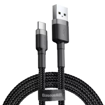 TELEFON TÖLTŐ VEZ.TEXTIL USB-C 3A 1m
