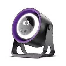 ASZTALI VENTIL LED VILÁG. TÖLTH. 5W@