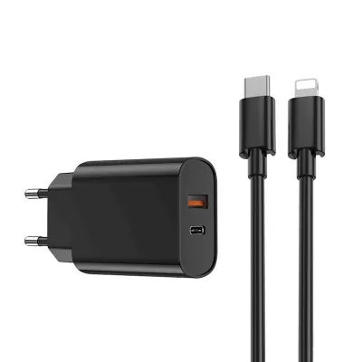 TELEFON TÖLTŐ VEZ.+ADAP. USB-C 20W