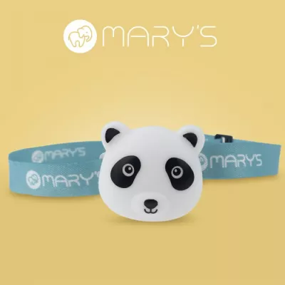 LED FEJLÁMPA PANDA RGB. 1W 38Im @