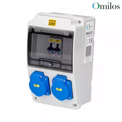 IPARI KOMBI 2x230Valjz/2x1P C16A @