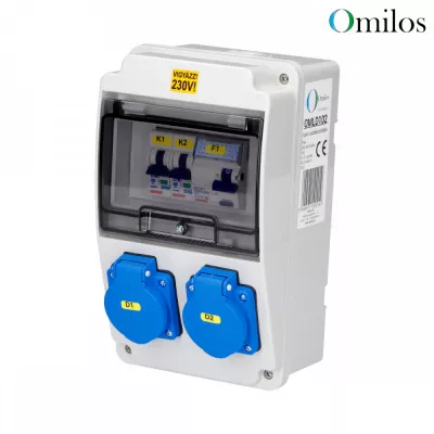 IPARI KOMBI 2x230Valjz/2x1P C16A+FI@