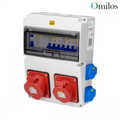 IPARI KOMB 4x230V/5P16/32+1/3P16+FI@