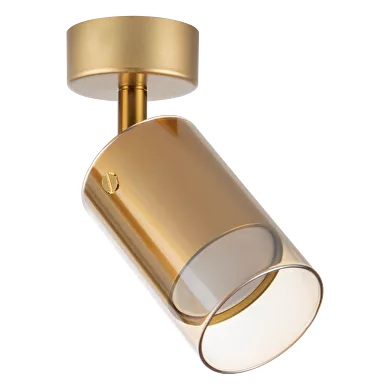 ULTRALUX LED mennyezeti lámpa GU10 10W 240V IP20 arany