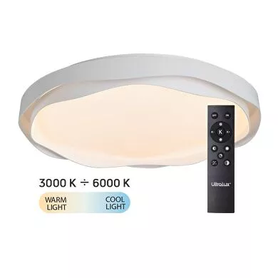 LED MENNY.72W 7200Im CCT FH.@ Ultralux LED mennyezeti lámpa távirk