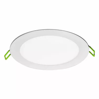 LED PANEL 12W 4000K 850Im SÜLY.KEREK FEKETE ESTE  230V 120°