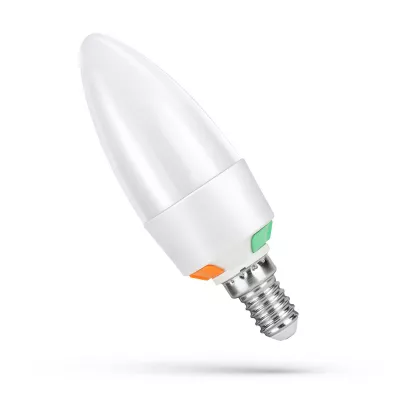 LED GYERTYA E14 CCT 2/4/6W 230V