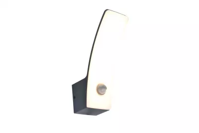 KILO LED  kül.fali mozgásérzékelővel 11,5W 660lm 3000K