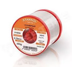 FORRASZTÓ HUZAL Sn60pB40 1mm/500g