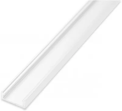 LEDprofil LL-01 csav fényes feh 2m