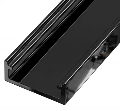 LEDprofil LL-01 csav fényes fek 2m
