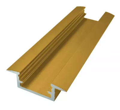 LED profil LL-03 sülly. arany 3m