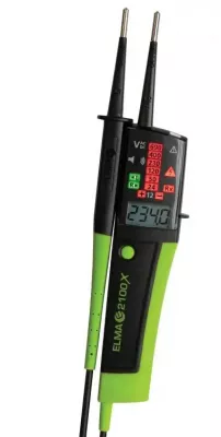 ELMA 2100X FESZÜLTSÉG KÉMLELŐ LCD