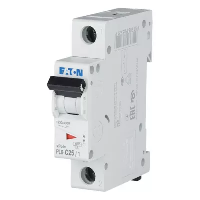 PL6 1P C25A KISMEGSZ.6kA