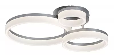 Amilia menny. LED24W 51x38cm króm@