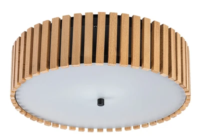 Noxelle menny.E27 3x25W tölgy/fehér