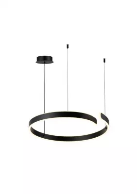 Silnora függ. LED45W D80cm fekete@