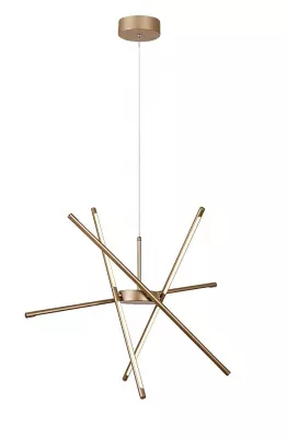 Henli2 függ. LED40W 66x66cm arany