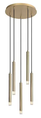 Ramira függ.G9 5xMAX5W D36cm arany