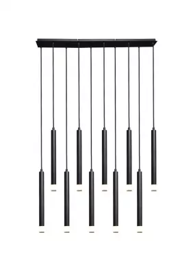 Ramira függ.G9 10x5W,L96cm fek.