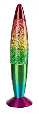 Glitter Rainbow2 lávalámpa 25W