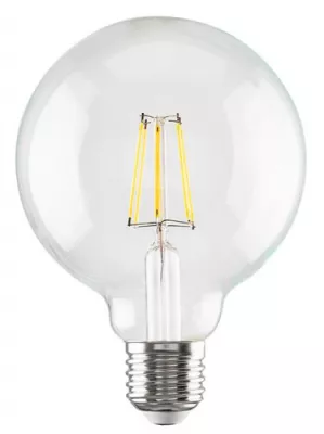 Filament LED E27 G95 7W 2700K 806lm