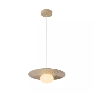 Glowbells függ.G9 1x25W D35cm szürk