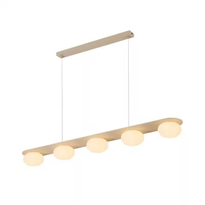 Glowbells függ.G9 5x25W 100cm szürk