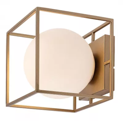 Modane fali/menny E14 1x15W arany*