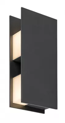 Kioni fali 3W 3000K antracit IP65*