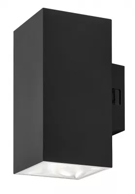 URFA kültéri fali 18W fekete négyzet